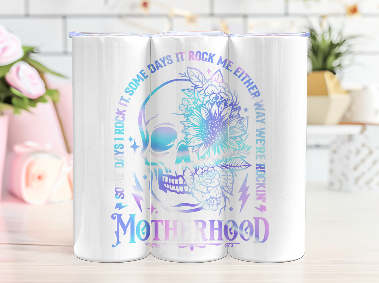 Rocking Motherhood Tumbler