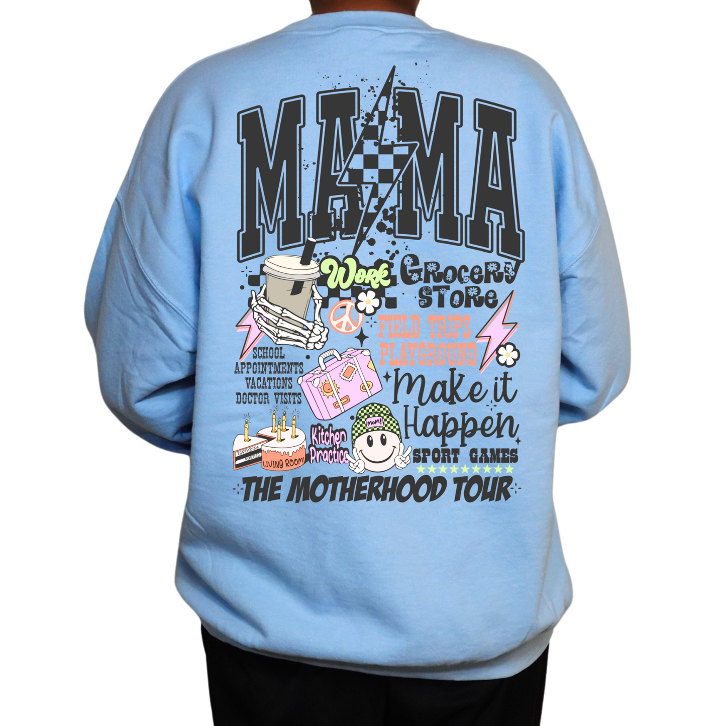 Mama Tour Crewneck (Reflective Effect)