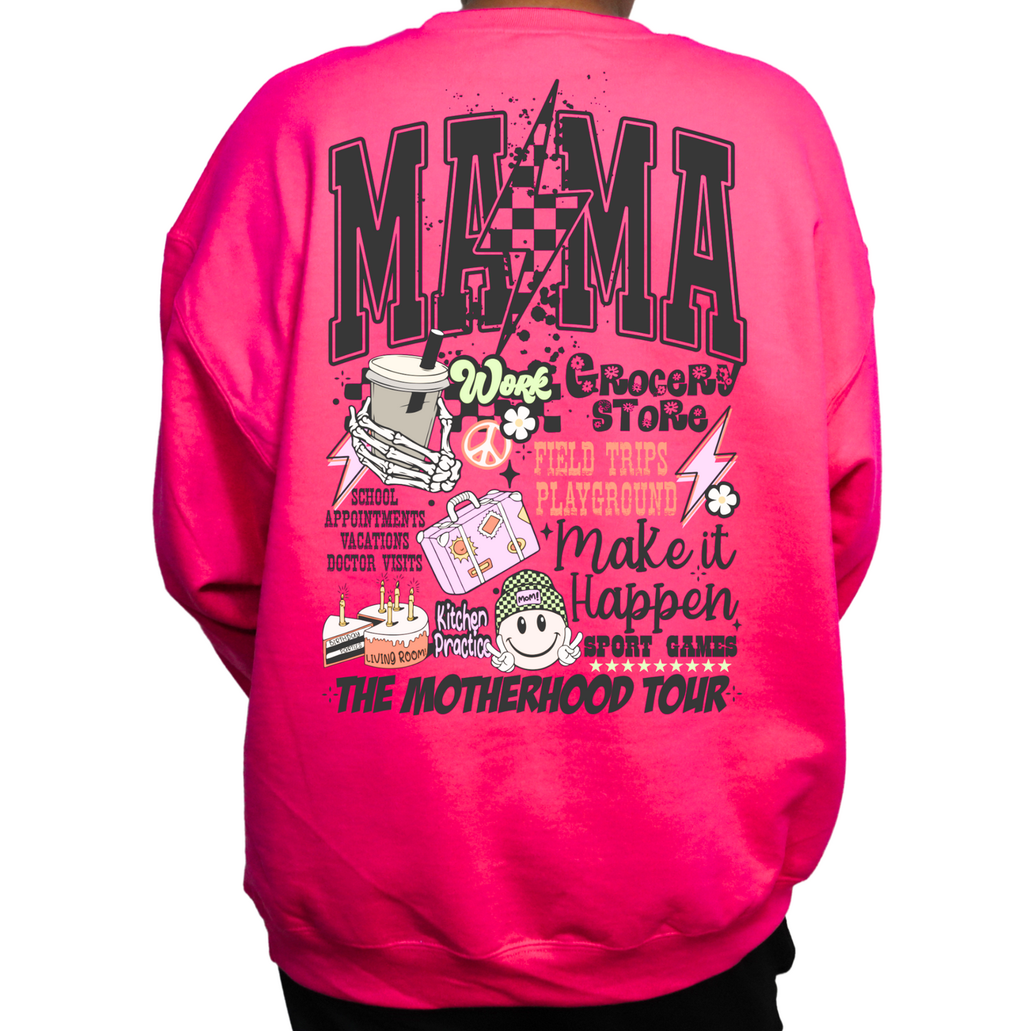 Mama Tour Crewneck (Reflective Effect)