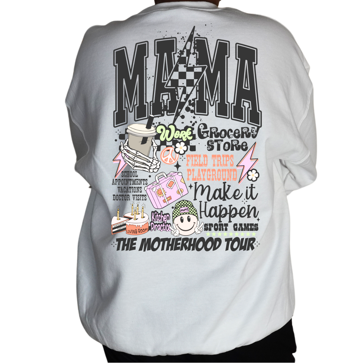 Mama Tour Crewneck (Reflective Effect)